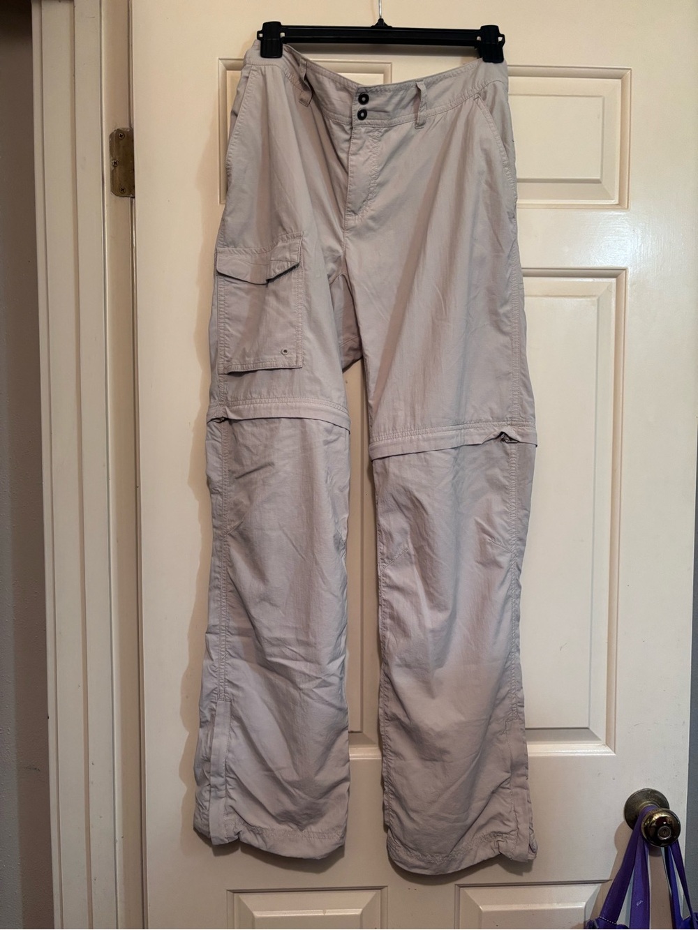 Columbia Women’s Pants Light Tan/Cream Convertible Cargo
